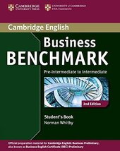 Business Benchmark Pre-intermediate to Intermediate Student's Book (підручник) - фото обкладинки книги