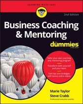 Business Coaching & Mentoring For Dummies - фото обкладинки книги