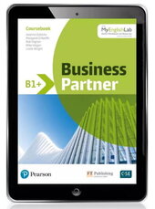 Business Partner B1+ Coursebook & eBook with MyEnglishLab & Digital Resources - фото обкладинки книги