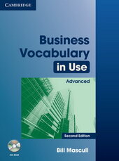 Business Vocabulary in Use 2nd Edition Advanced with Answers and CD-ROM (словник) - фото обкладинки книги