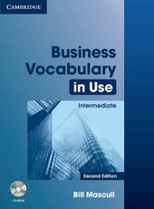 Business Vocabulary in Use 2nd Edition Intermediate with Answers and CD-ROM (словник) - фото обкладинки книги
