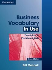 Business Vocabulary in Use Elementary to Pre-intermediate with Answers - фото обкладинки книги