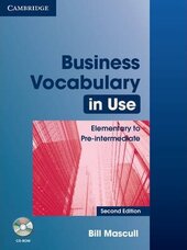 Business Vocabulary in Use: Elementary to Pre-intermediate with Answers and CD-ROM - фото обкладинки книги