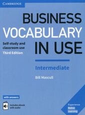 Business Vocabulary in Use: Intermediate Book with Answers and Enhanced ebook: Self-Study and Classroom Use - фото обкладинки книги