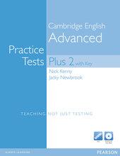CAE Practice Tests Plus 2 New Edition with key, Multi-ROM, Audio CD Pack (посібник) - фото обкладинки книги