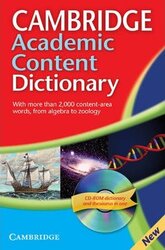Cambridge Academic Content Dictionary Reference Book with CD-ROM - фото обкладинки книги