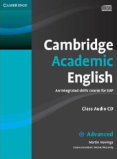 Cambridge Academic English C1 Advanced Class Audio CD and DVD Pack: An Integrated Skills Course for EAP - фото обкладинки книги