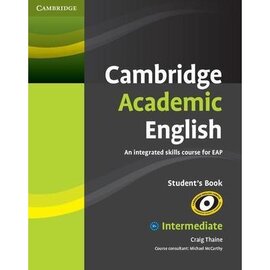 Cambridge Academic English Intermediate Student’s Book (підручник) - фото книги