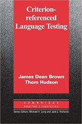 Cambridge Applied Linguistics: Criterion-Referenced Language Testing - фото обкладинки книги
