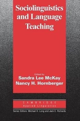 Cambridge Applied Linguistics: Sociolinguistics and Language Teaching - фото книги