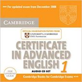 Cambridge Certificate in Advanced English 1 for updated exam Audio CDs (2) - фото обкладинки книги