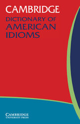 Cambridge Dictionary of American Idioms - фото обкладинки книги