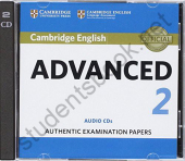 Cambridge English Advanced 2 Audio CDs (2) - фото обкладинки книги