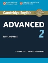 Cambridge English Advanced 2 Student's Book with answers - фото обкладинки книги