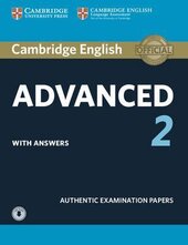 Cambridge English Advanced 2 Student's Book with answers and Downloadable Audio (підручник) - фото обкладинки книги