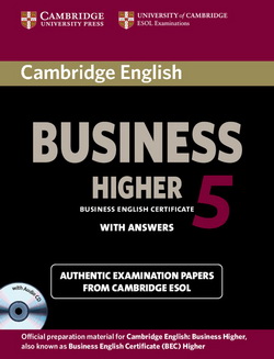 Cambridge English Business Level 5 Higher Student's Book+CD (підручник+аудіодиск) - фото книги