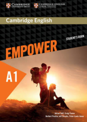Cambridge English Empower A1 Starter Student's Book (підручник) - фото обкладинки книги
