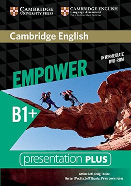Cambridge English Empower B1+ Intermediate Presentation Plus DVD-ROM - фото книги