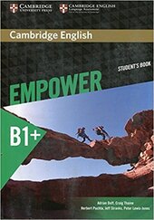 Cambridge English Empower B1+ Intermediate Student's Book (підручник) - фото обкладинки книги
