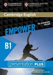 Cambridge English Empower B1 Pre-Intermediate Presentation Plus DVD-ROM - фото обкладинки книги