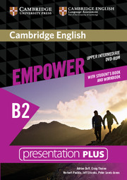 Cambridge English Empower B2 Upper-Intermediate Presentation Plus DVD-ROM (with Student's Book and Workbook) - фото книги