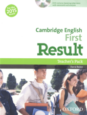 Cambridge English First Result: Teacher's Book with DVD-ROM (книга вчителя з диском) - фото обкладинки книги