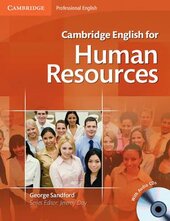 Cambridge English for Human Resources Student's Book with Audio CDs (підручник+аудіодиск) - фото обкладинки книги