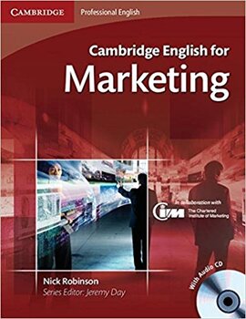 Cambridge English for Marketing Student's Book+Audio CD's (підручник+аудіодиск) - фото книги