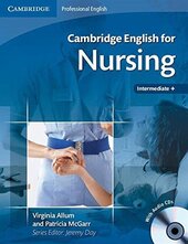 Cambridge English for Nursing Intermediate Student's Book+CD's (підручник+аудіодиск) - фото обкладинки книги