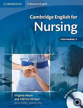 Cambridge English for Nursing Intermediate Student's Book+CD's (підручник+аудіодиск) - фото книги