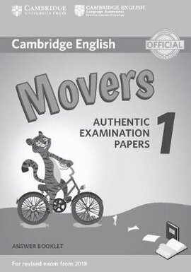 Cambridge English Movers 1 for Revised Exam from 2018 Answer Booklet (тестовий зошит) - фото книги