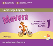 Cambridge English Movers 1 for Revised Exam from 2018 (аудіодиск) - фото обкладинки книги