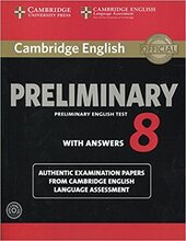 Cambridge English Preliminary 8 Student's Book Pack. (Student's Book with Answers and Audio CDs (2)) - фото обкладинки книги