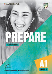 Cambridge English Prepare! 2nd Edition. Level 1. Teacher's Book with Downloadable Resource Pack - фото обкладинки книги