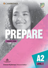 Cambridge English Prepare! 2nd Edition. Level 2. Teacher's Book with Downloadable Resource Pack - фото обкладинки книги