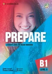 Cambridge English Prepare! 2nd Edition. Level 5. Student's Book with Online Workbook - фото обкладинки книги