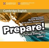 Cambridge English Prepare! Level 1 Class Audio CD's (аудіодиск) - фото обкладинки книги