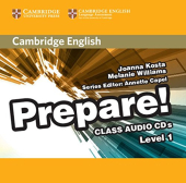 Cambridge English Prepare! Level 1 Class Audio CD's (аудіодиск) - фото обкладинки книги