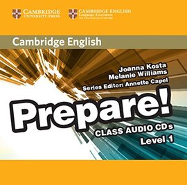 Cambridge English Prepare! Level 1 Class Audio CD's (аудіодиск) - фото книги