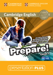 Cambridge English Prepare! Level 1 Presentation Plus DVD-ROM - фото обкладинки книги