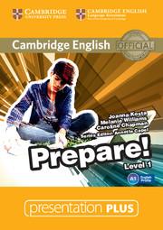 Cambridge English Prepare! Level 1 Presentation Plus DVD-ROM - фото книги