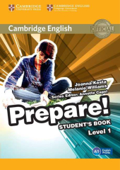 Cambridge English Prepare! Level 1 Student's Book (підручник) - фото обкладинки книги