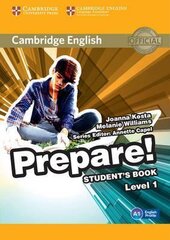 Cambridge English Prepare! Level 1 Student's Book with Companion for Ukraine(підручник) - фото обкладинки книги