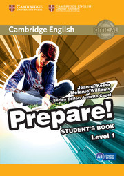 Cambridge English Prepare! Level 1 Student's Book+Work Book(підручник+робочий зошит) - фото книги