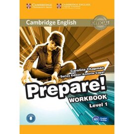 Cambridge English Prepare! Level 1 Work Book with Audio(робочий зошит) - фото книги