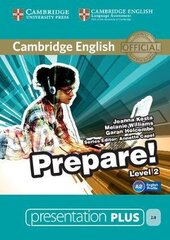 Cambridge English Prepare! Level 2 Presentation Plus DVD-ROM (DVD диск) - фото обкладинки книги