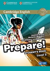 Cambridge English Prepare! Level 2 SB (підручник) - фото обкладинки книги