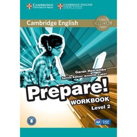 Cambridge English Prepare! Level 2 Work Book with Downloadable Audio (робочий зошит) - фото книги