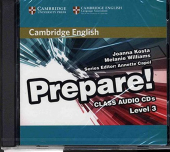 Cambridge English Prepare! Level 3 Class Audio CDs (2) - фото обкладинки книги