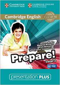 Cambridge English Prepare! Level 3 Presentation Plus DVD-ROM (DVD диск) - фото книги